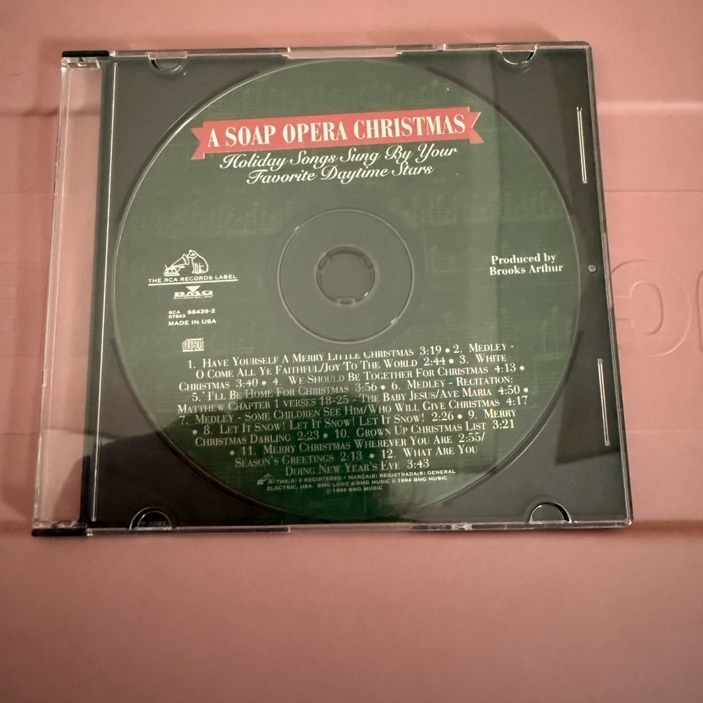 A Soap Opera Christmas CD